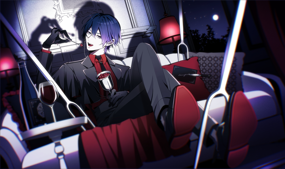 This is a pixiv picture whose title is チェリーピック.