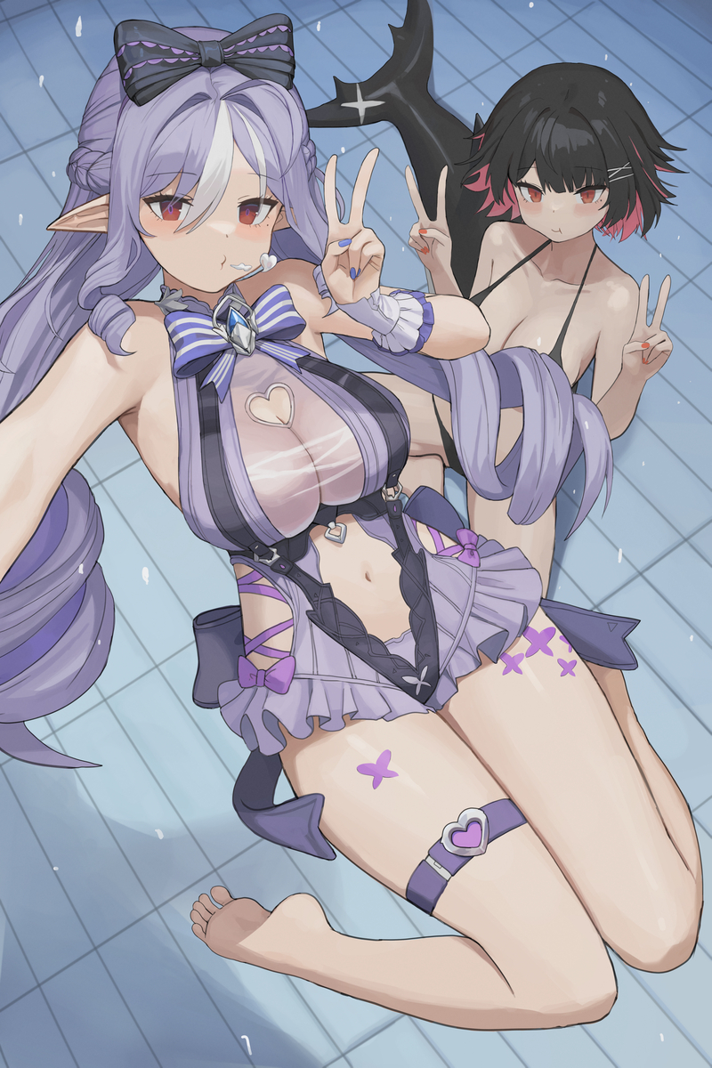 This is a pixiv picture whose title is ビビアン.