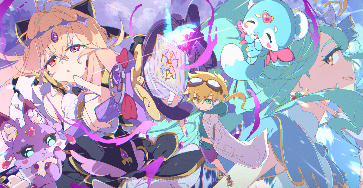 This is a pixiv picture whose title is 【健全】ぷぃきゅあ.