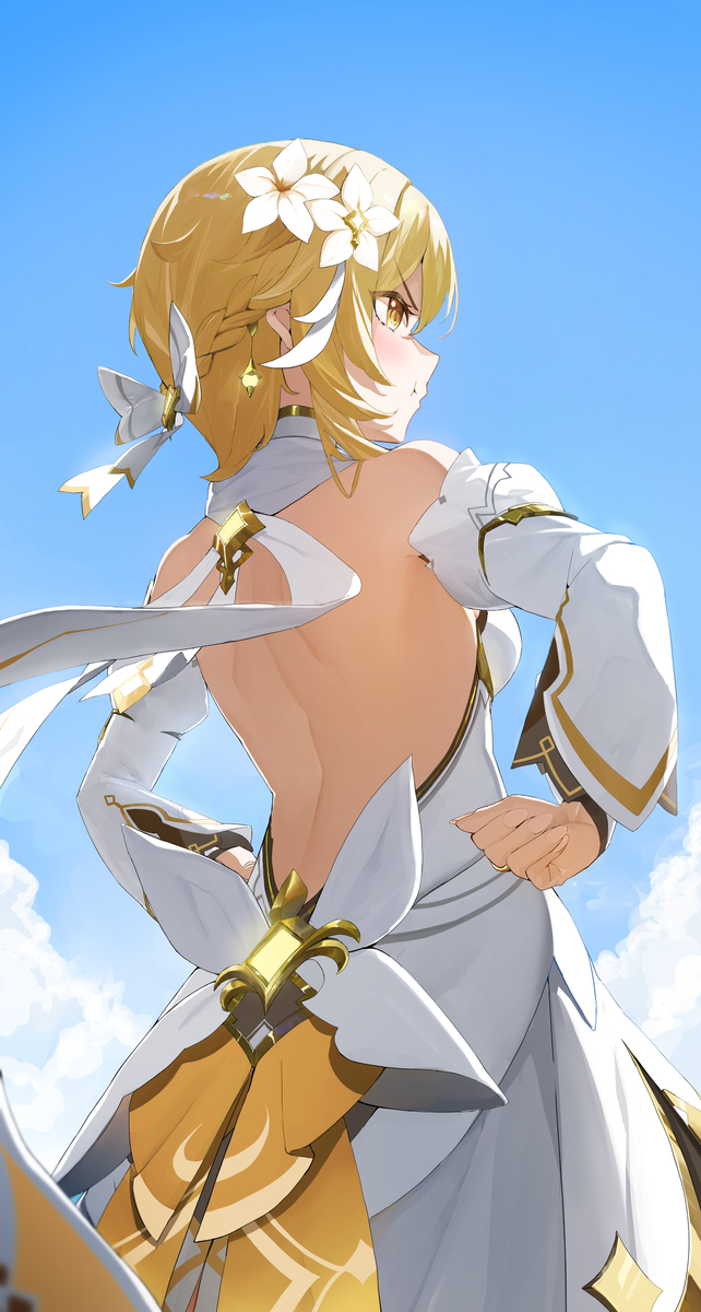 This is a pixiv picture whose title is Lumie.