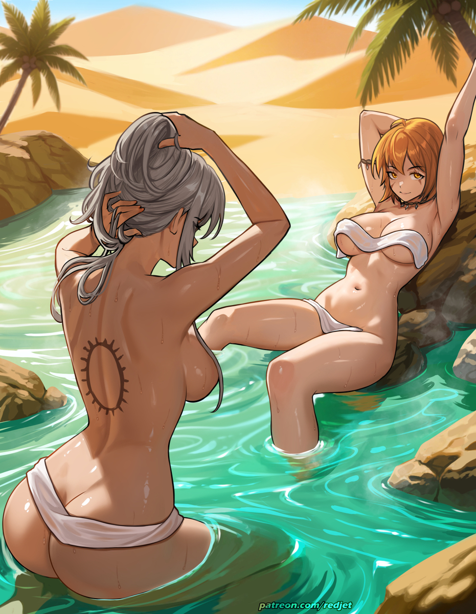 This is a pixiv picture whose title is Scorched Dunes 2 - Special Art.