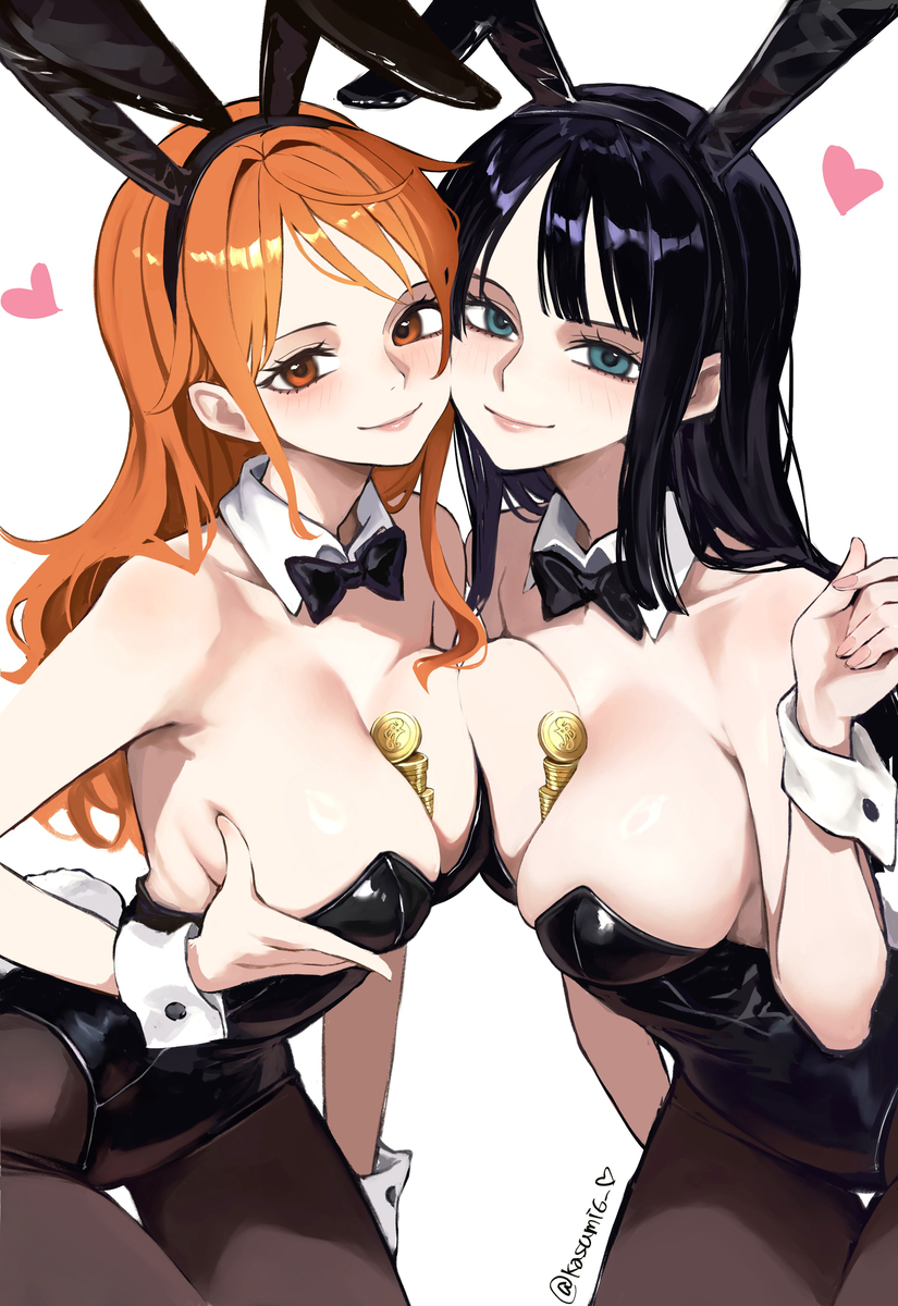 This is a pixiv picture whose title is Bunnyナミロビ.