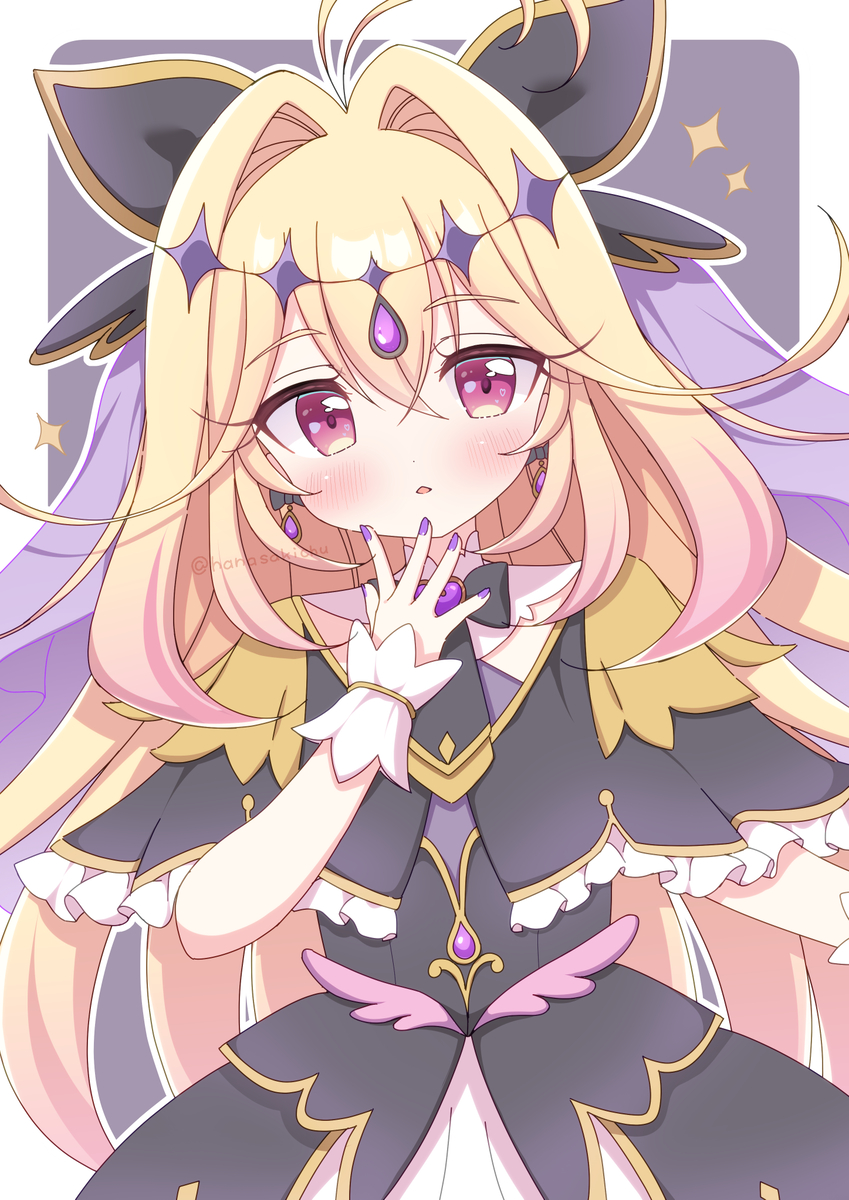 This is a pixiv picture whose title is キュアアルカナ・シャドウ.