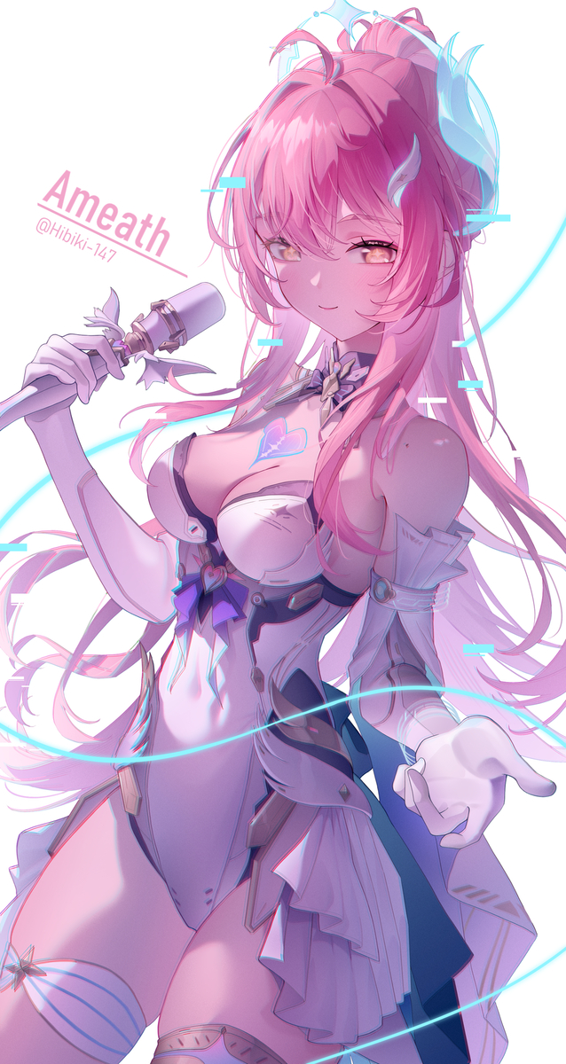 This is a pixiv picture whose title is 小爱同学.