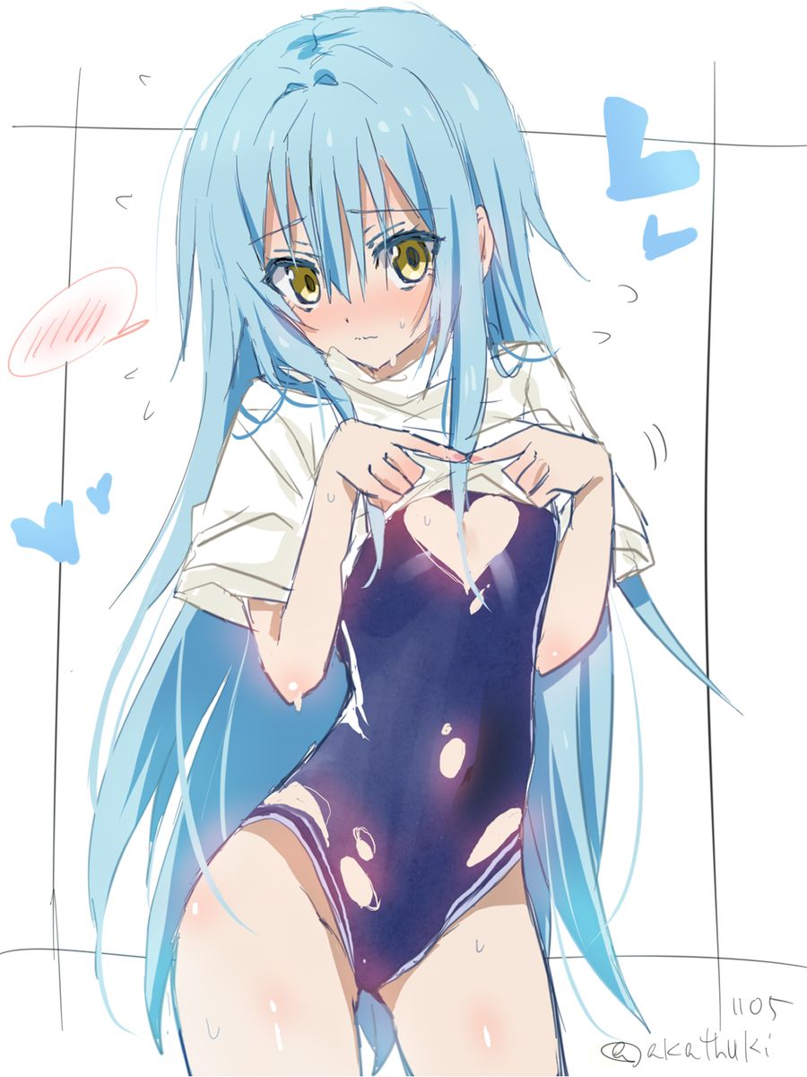 This is a pixiv picture whose title is 説明できん癖のリムル様らくがき.