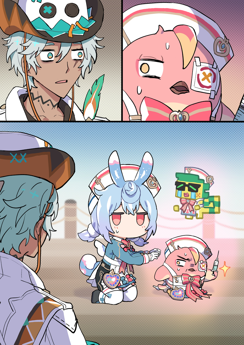 This is a pixiv picture whose title is コスプレ.