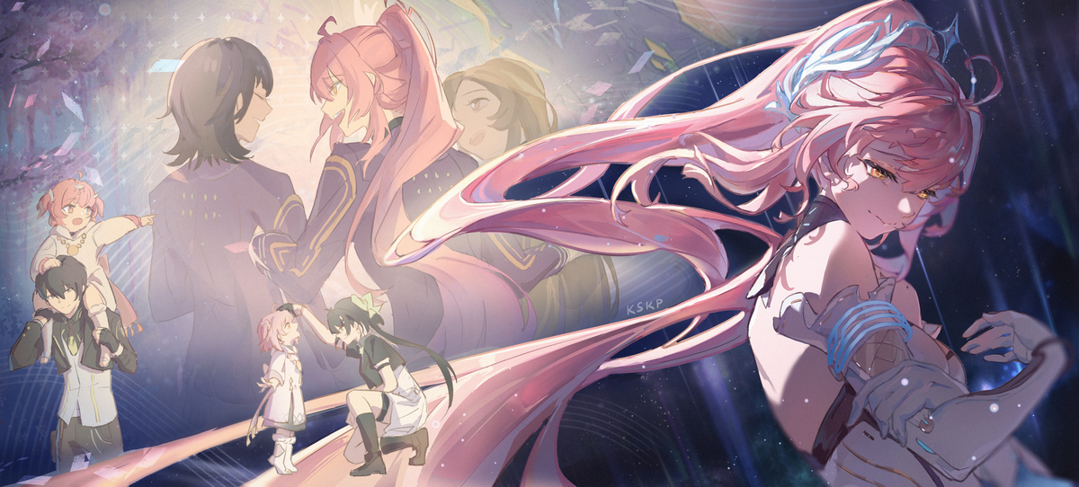 This is a pixiv picture whose title is aemeath.
