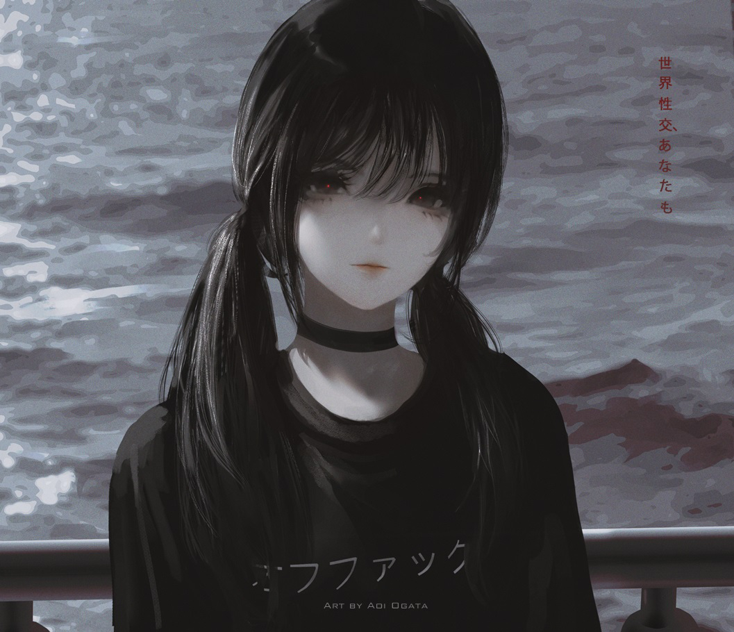 This is a pixiv picture whose title is Hatechan.