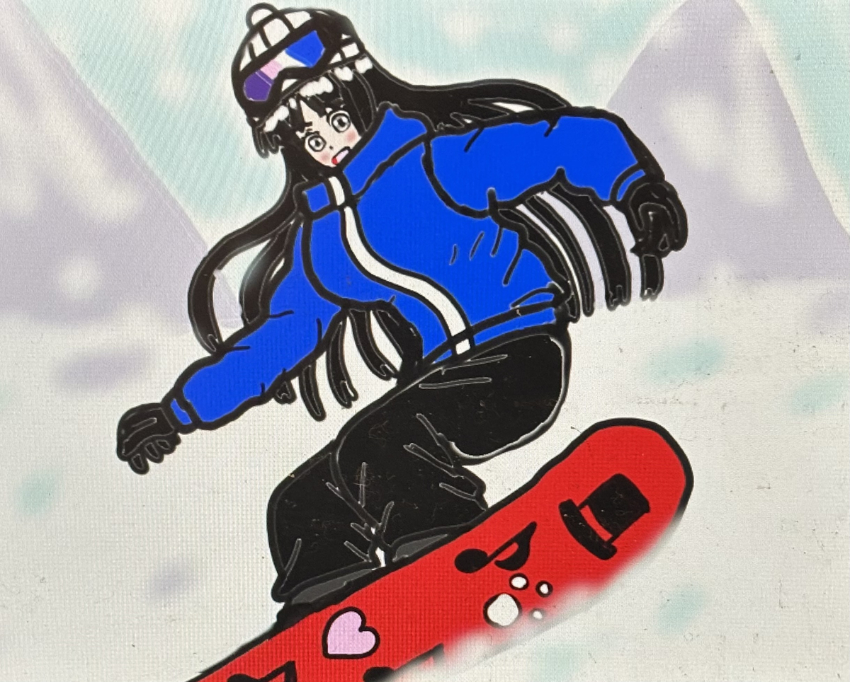 This is a pixiv picture whose title is スノーボーダー・澪✨🏂✨.