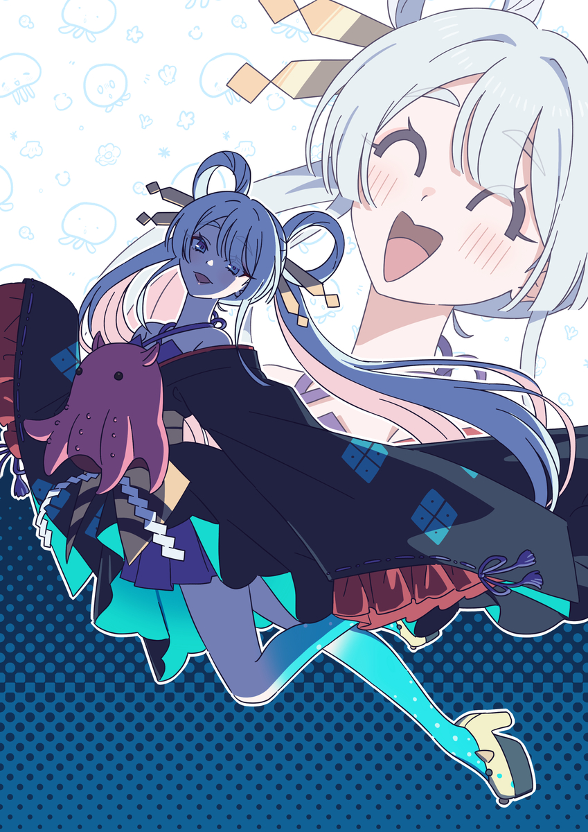 This is a pixiv picture whose title is ☆.