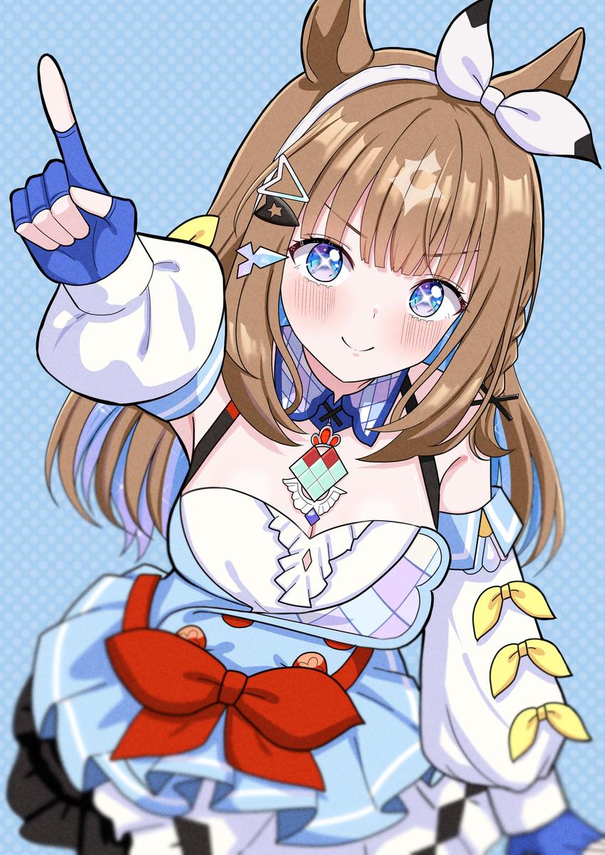 This is a pixiv picture whose title is アーモンドアイ✨.