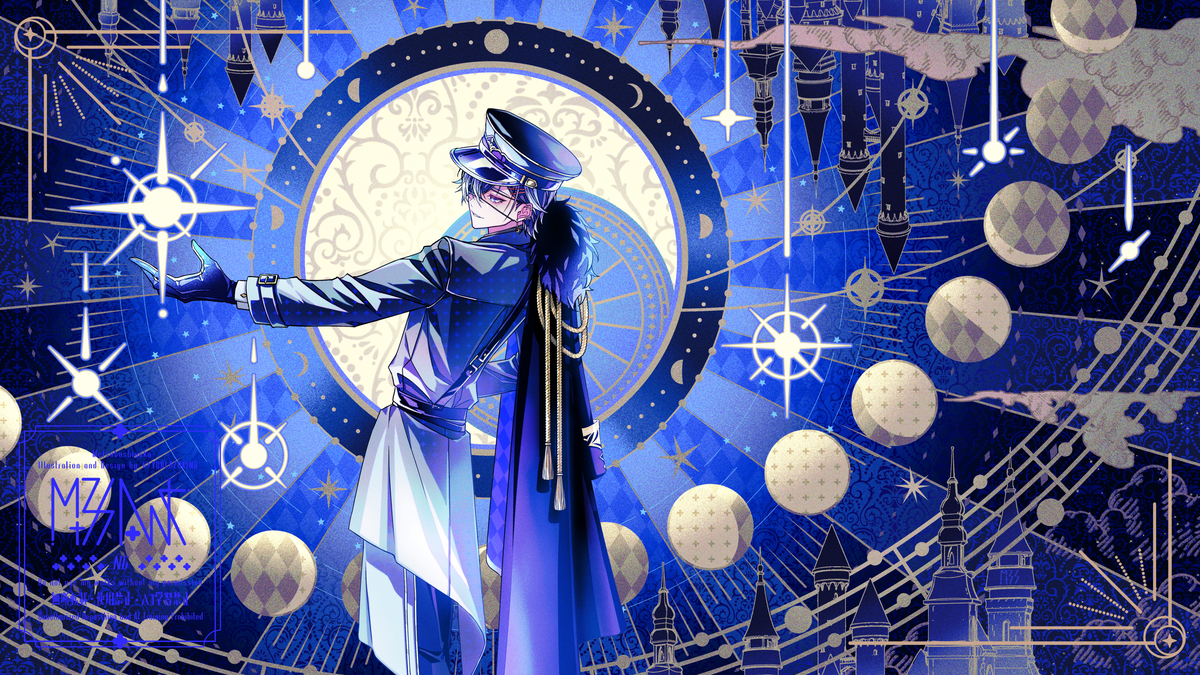 This is a pixiv picture whose title is 歌に形はないけれど.