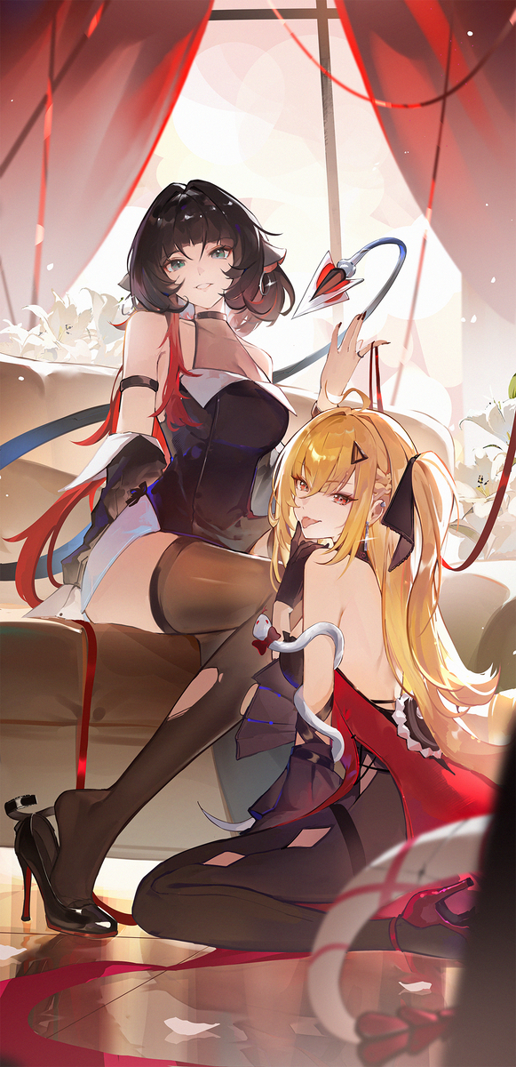 This is a pixiv picture whose title is 🐭🐭🐍🐍.