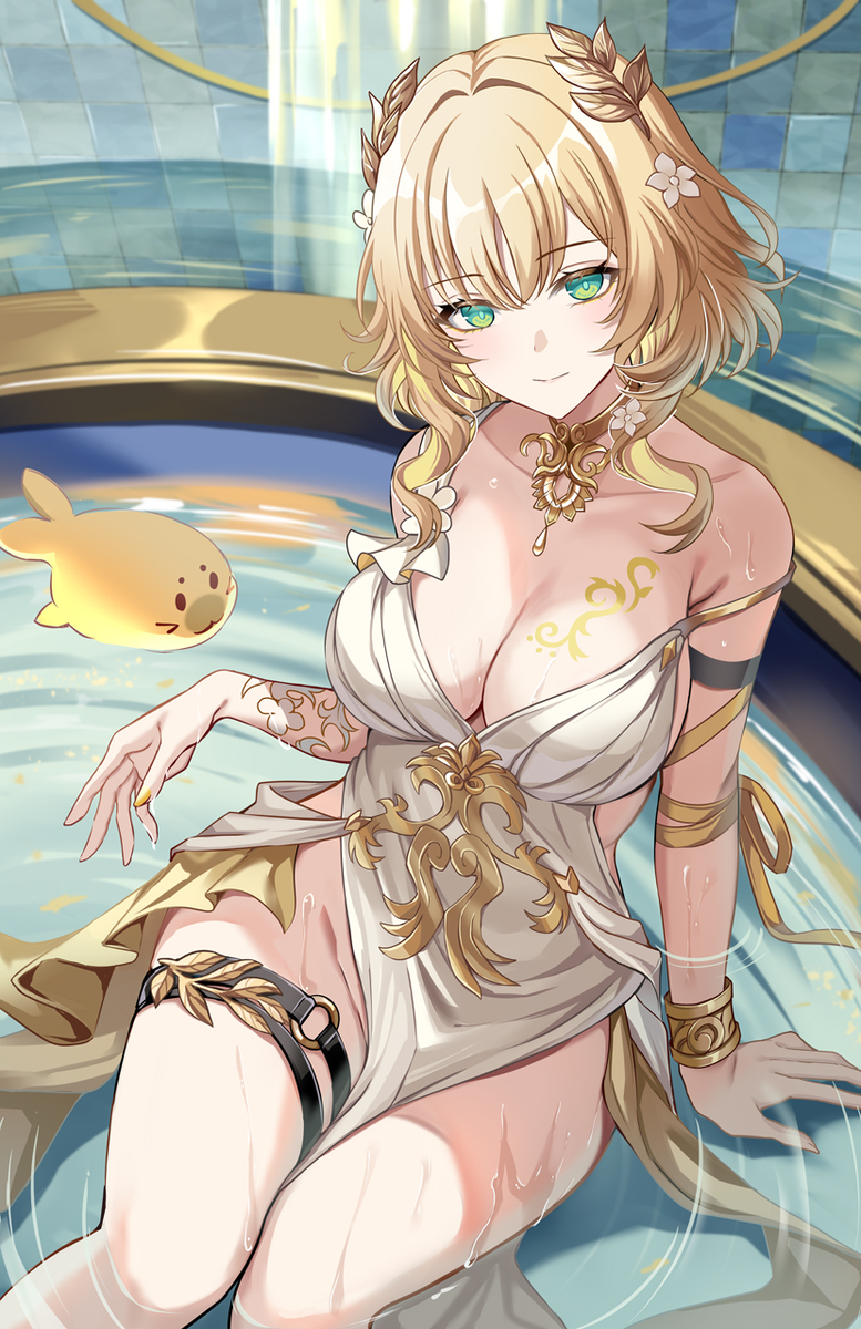 This is a pixiv picture whose title is アグライア.