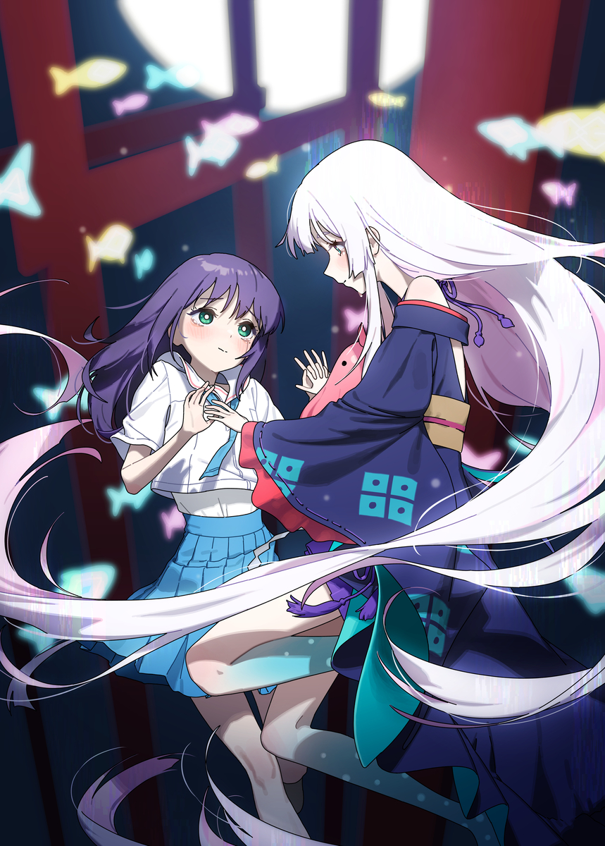 This is a pixiv picture whose title is いろは,ヤチヨ.