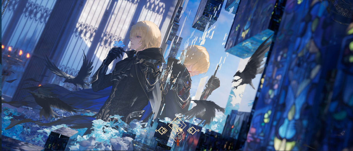 This is a pixiv picture whose title is 失われた深淵·ダインスレイヴ.