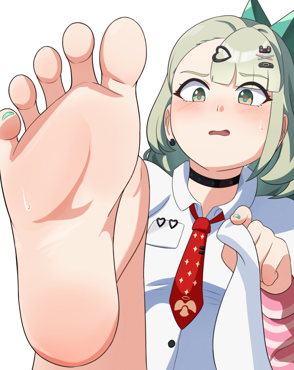 This is a pixiv picture whose title is Idol Foot Smell.