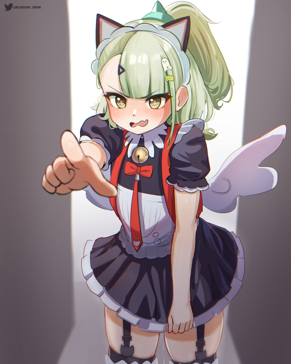 This is a pixiv picture whose title is Maid Sunna.