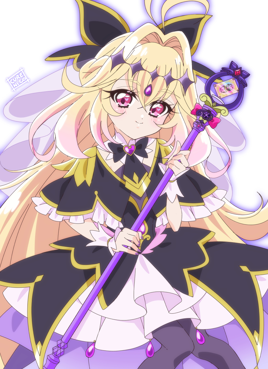 This is a pixiv picture whose title is キュアアルカナ・シャドウ.