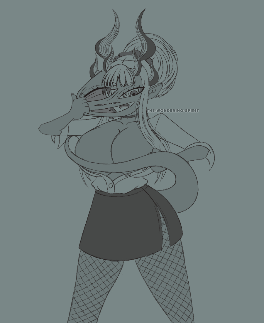 This is a pixiv picture whose title is (KoFI) Ibuki's replacement.