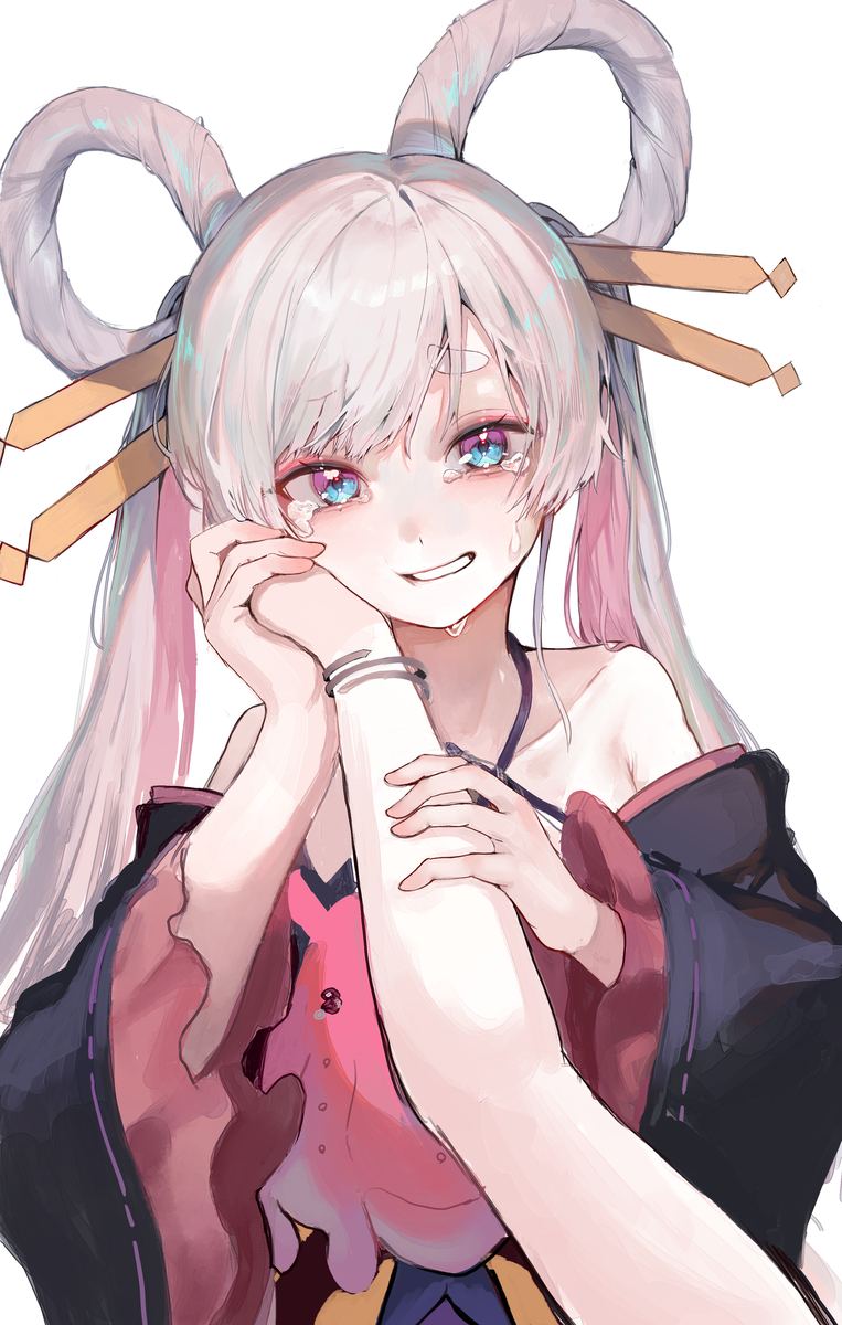 This is a pixiv picture whose title is いろはの手……あったかいね.