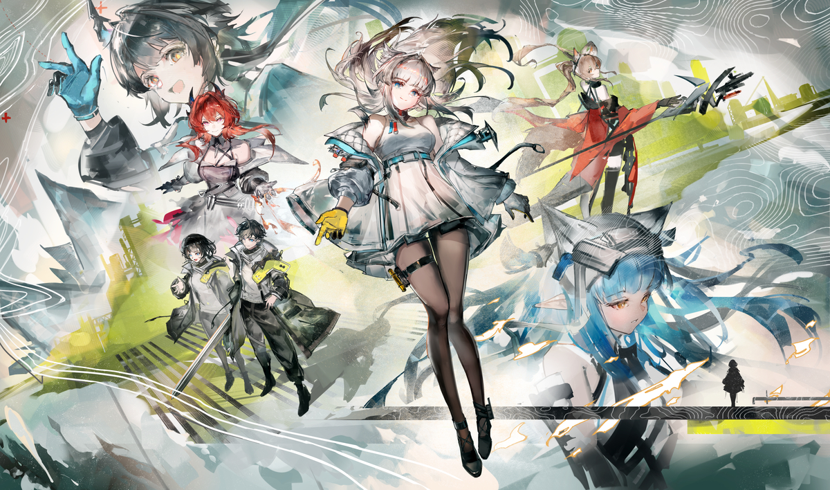 This is a pixiv picture whose title is Endfield.