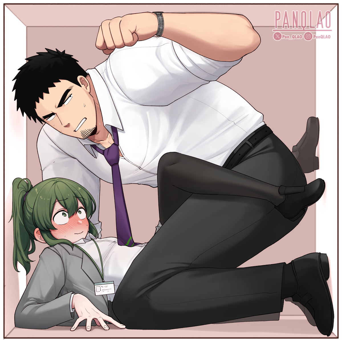 This is a pixiv picture whose title is 箱.