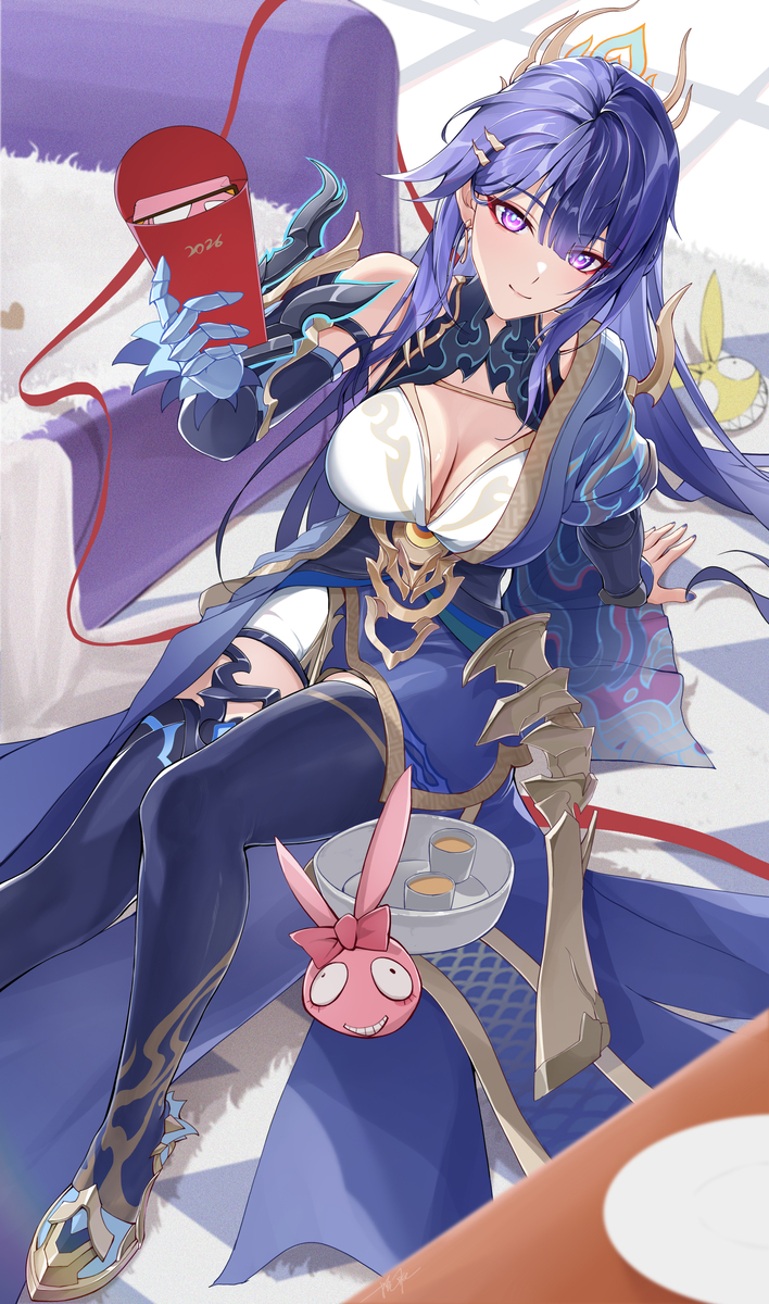 This is a pixiv picture whose title is 镇×偃月叩晓.