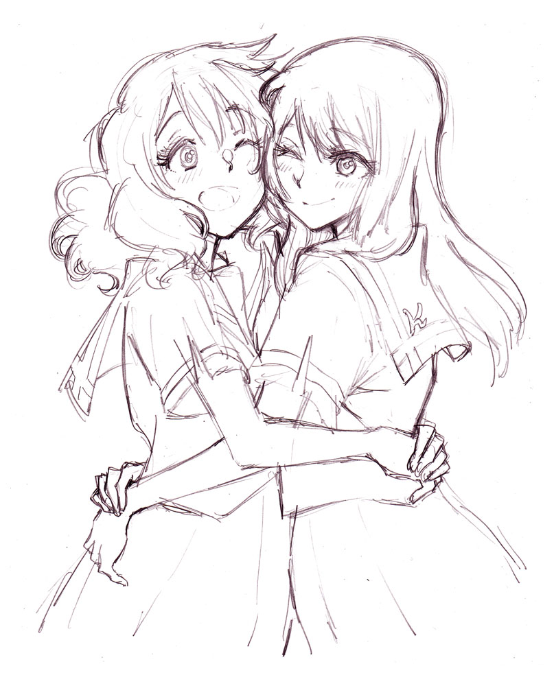 This is a pixiv picture whose title is 落書き.