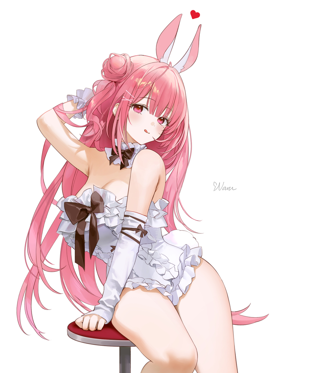 This is a pixiv picture whose title is Bunny.
