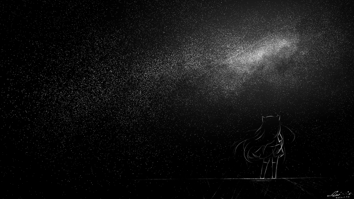 This is a pixiv picture whose title is Dark Things.