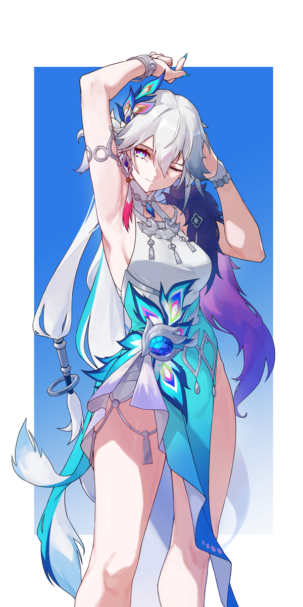 This is a pixiv picture whose title is Yao Guang.