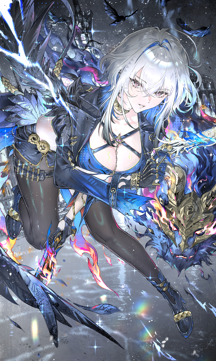 This is a pixiv picture whose title is 嘉贝莉娜.