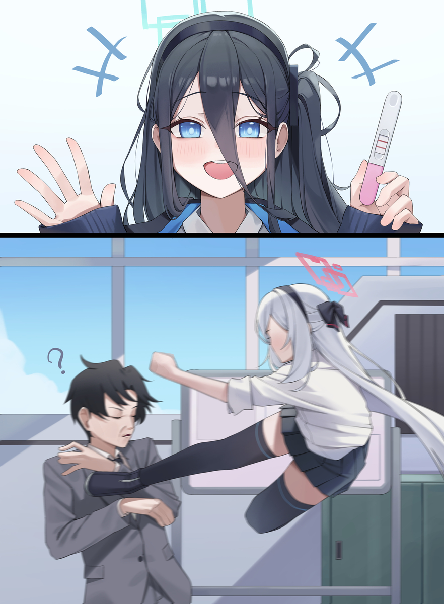 This is a pixiv picture whose title is ドッキリです、ケイ！.