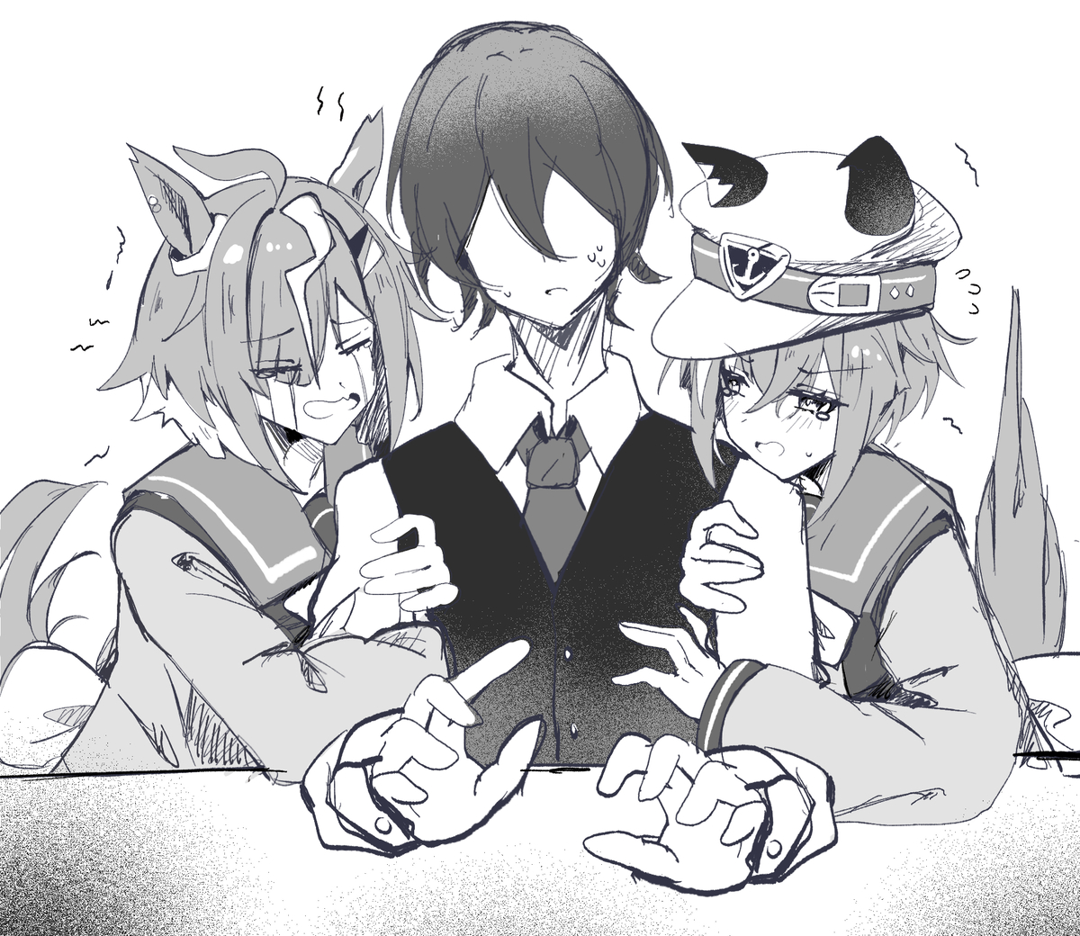 This is a pixiv picture whose title is "There's two"?.