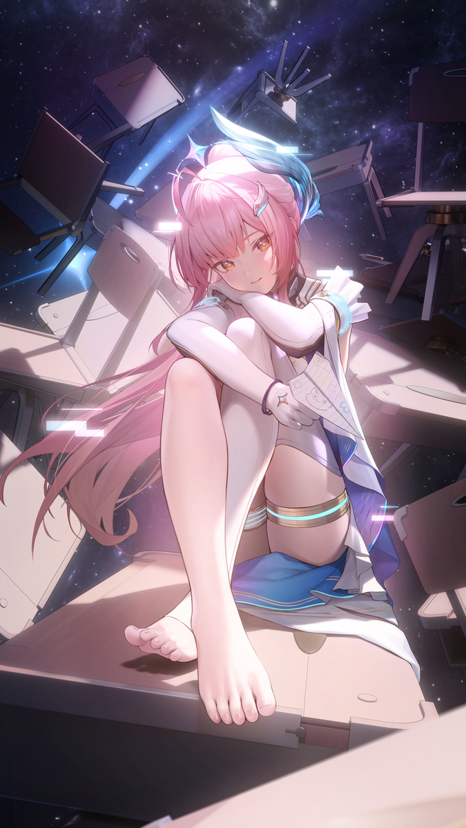 This is a pixiv picture whose title is 爱弥斯.