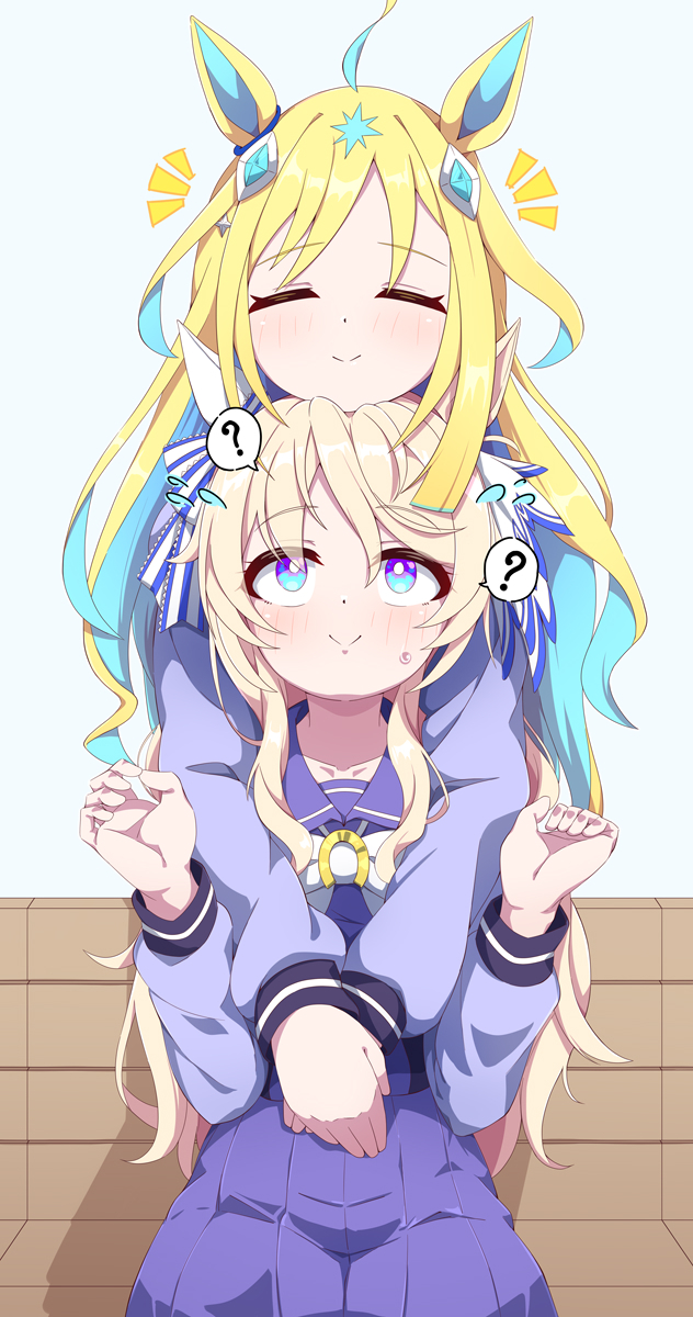This is a pixiv picture whose title is ユニピサ.