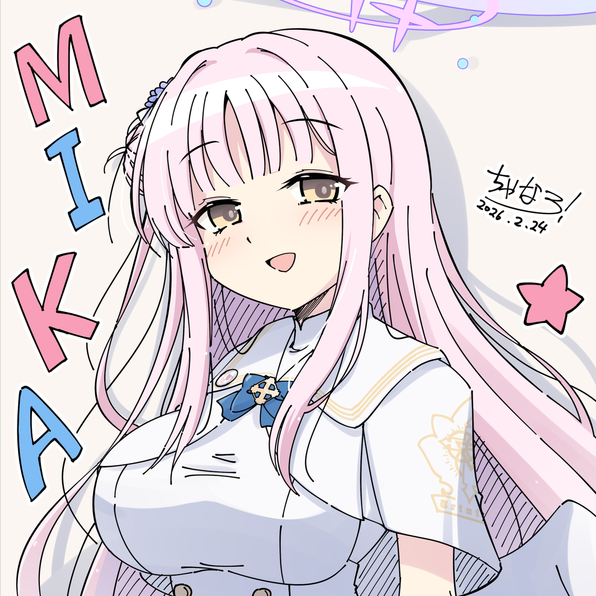 This is a pixiv picture whose title is rkgkミカ+C108サクカ.