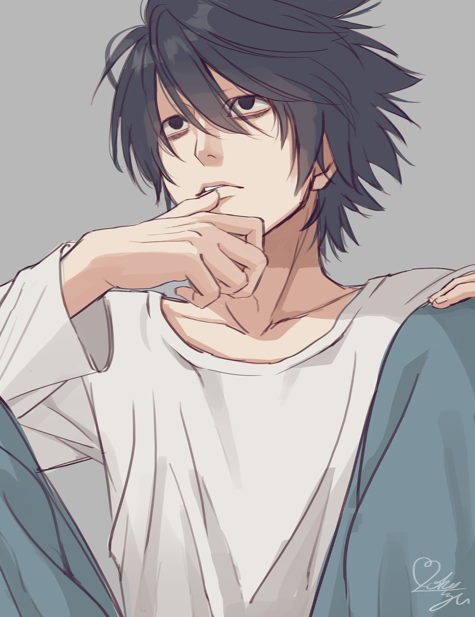 This is a pixiv picture whose title is デスノイラストまとめ7.