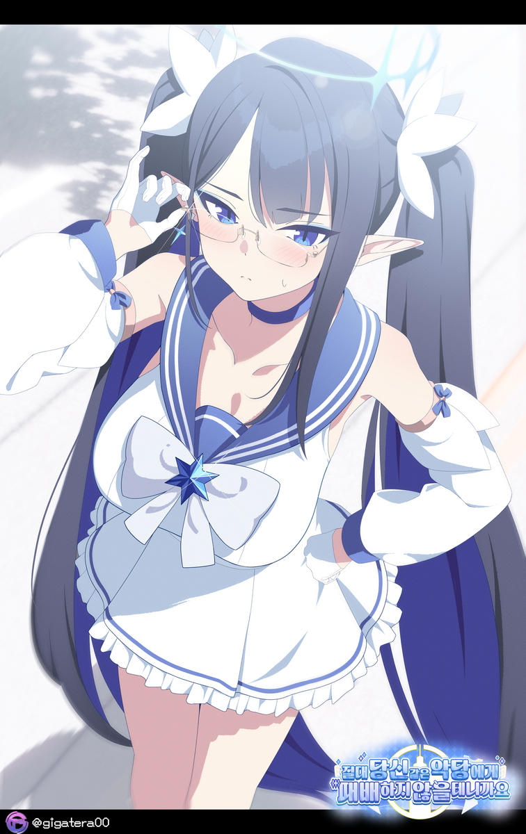 This is a pixiv picture whose title is 眼鏡をかけたら世界一のリンちゃん.