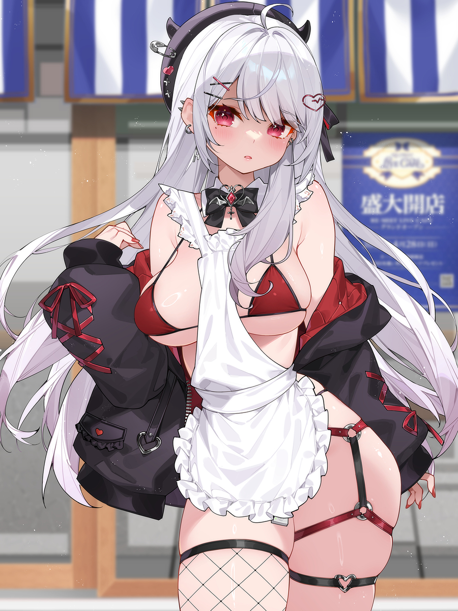 This is a pixiv picture whose title is 花宮莉歌.