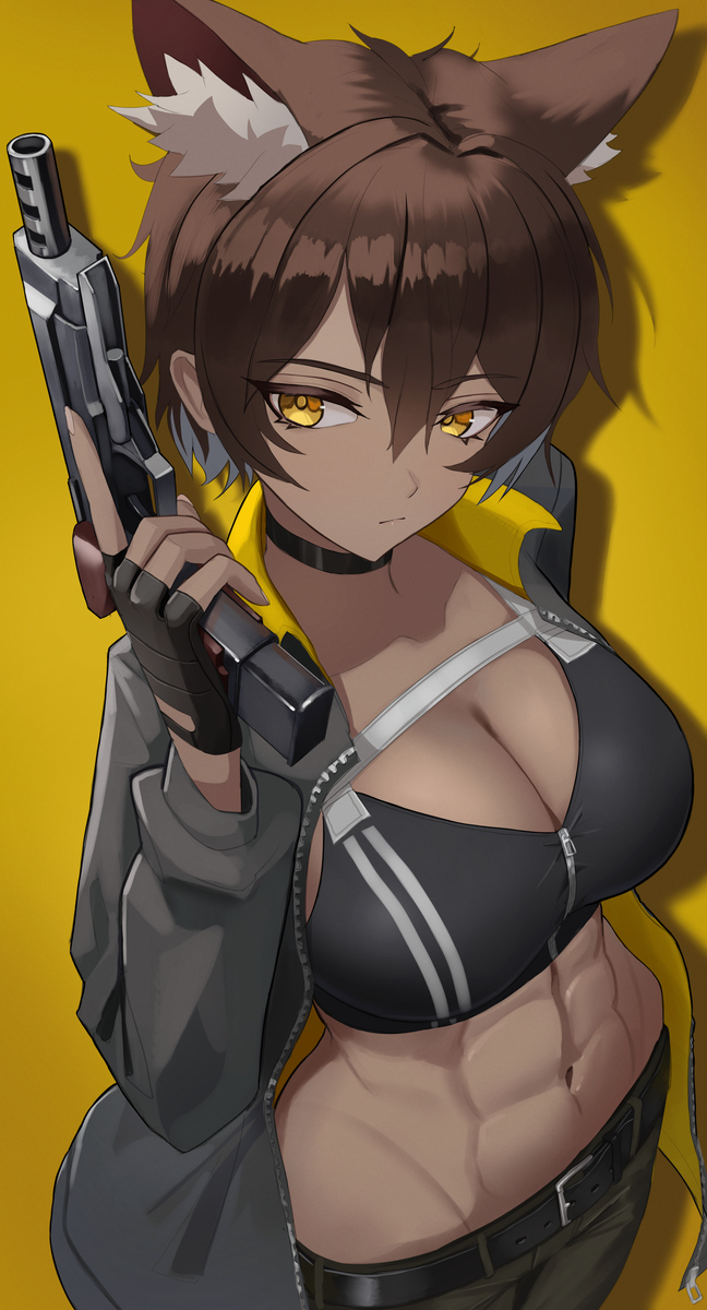 This is a pixiv picture whose title is Tomboy.