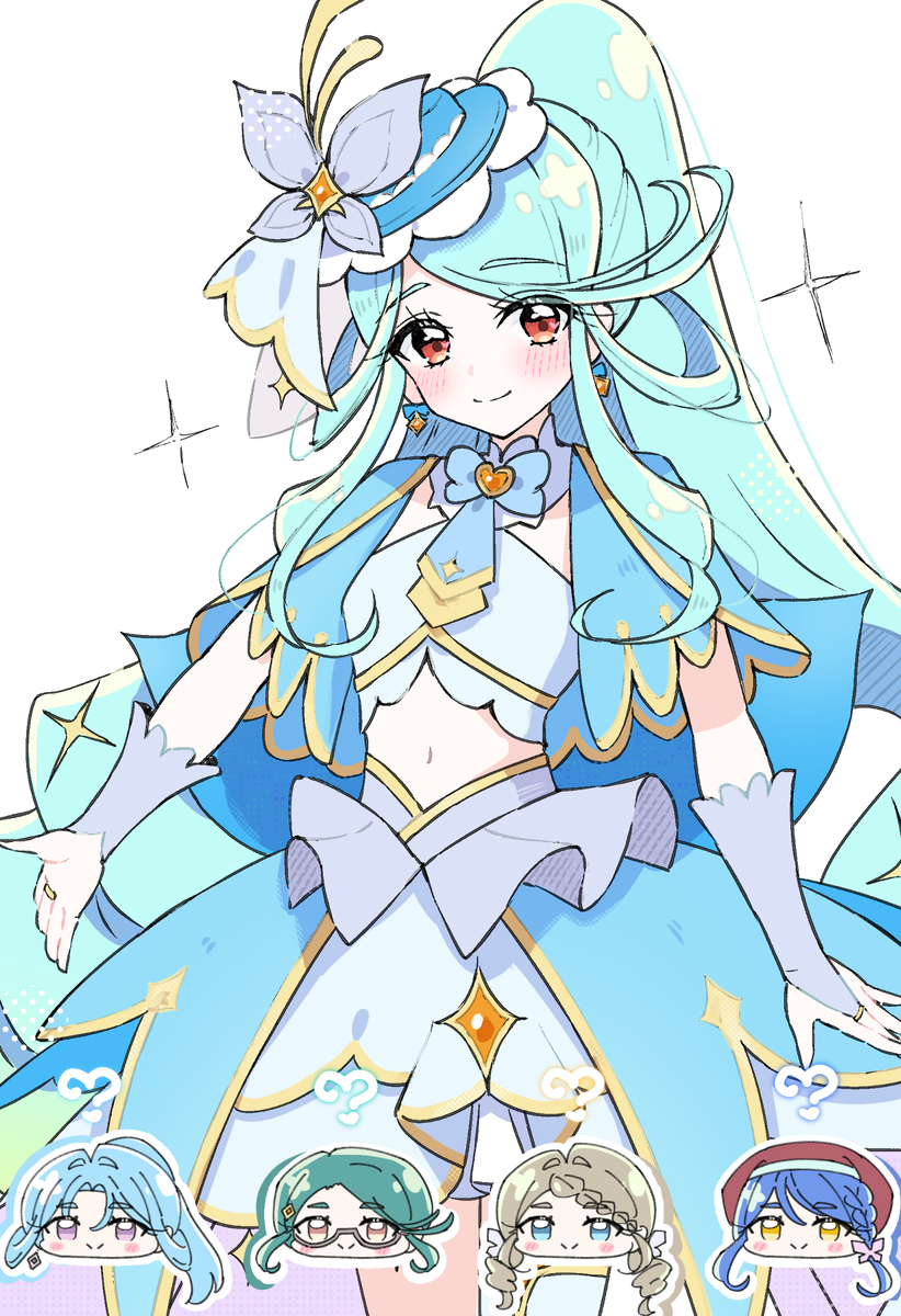 This is a pixiv picture whose title is キュアエクレール.