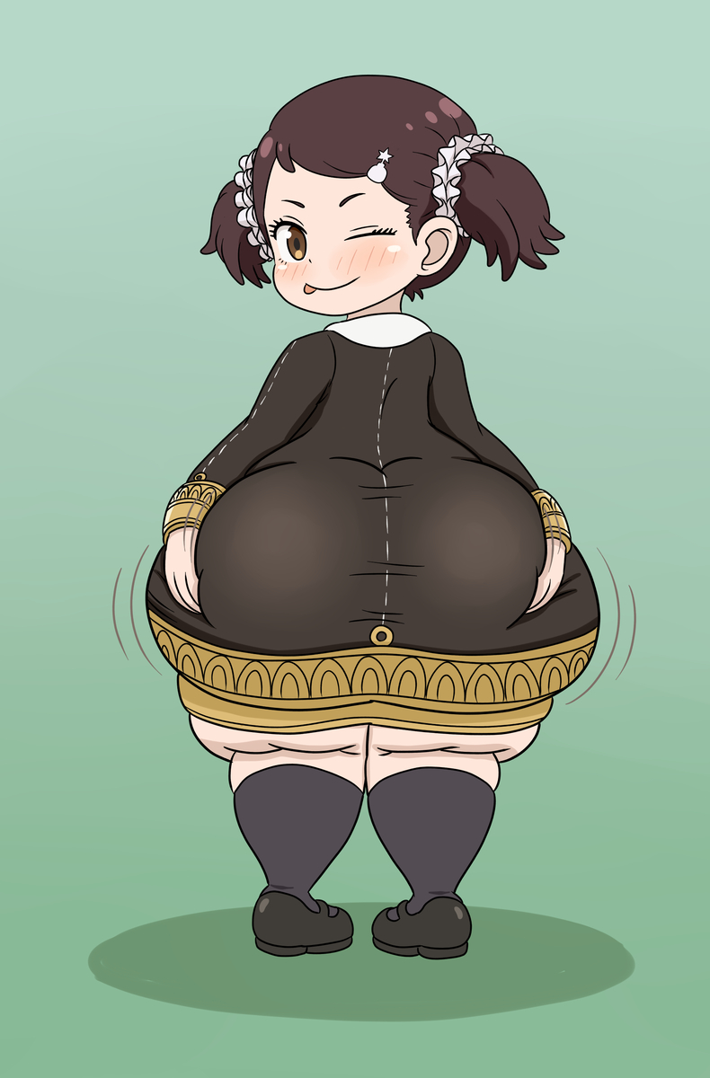 This is a pixiv picture whose title is Thick Becky.