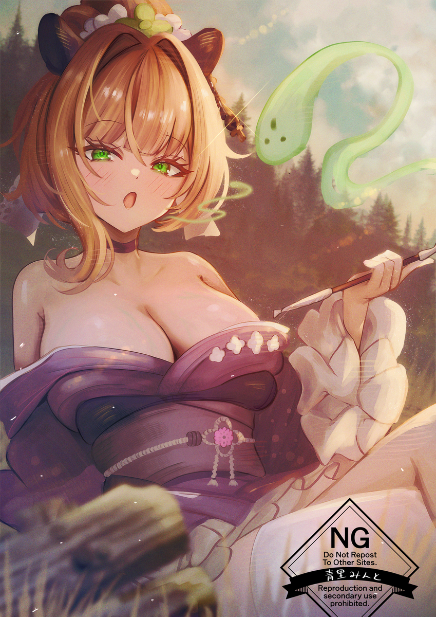 This is a pixiv picture whose title is nimi.