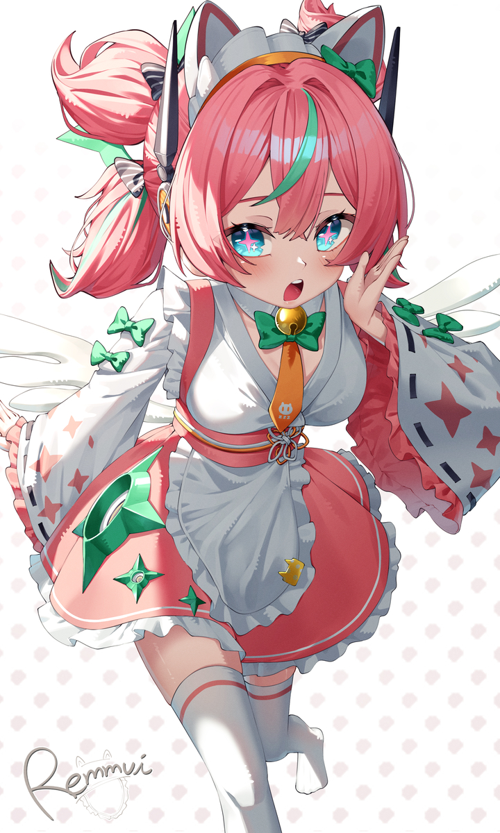 This is a pixiv picture whose title is Maid Aria.