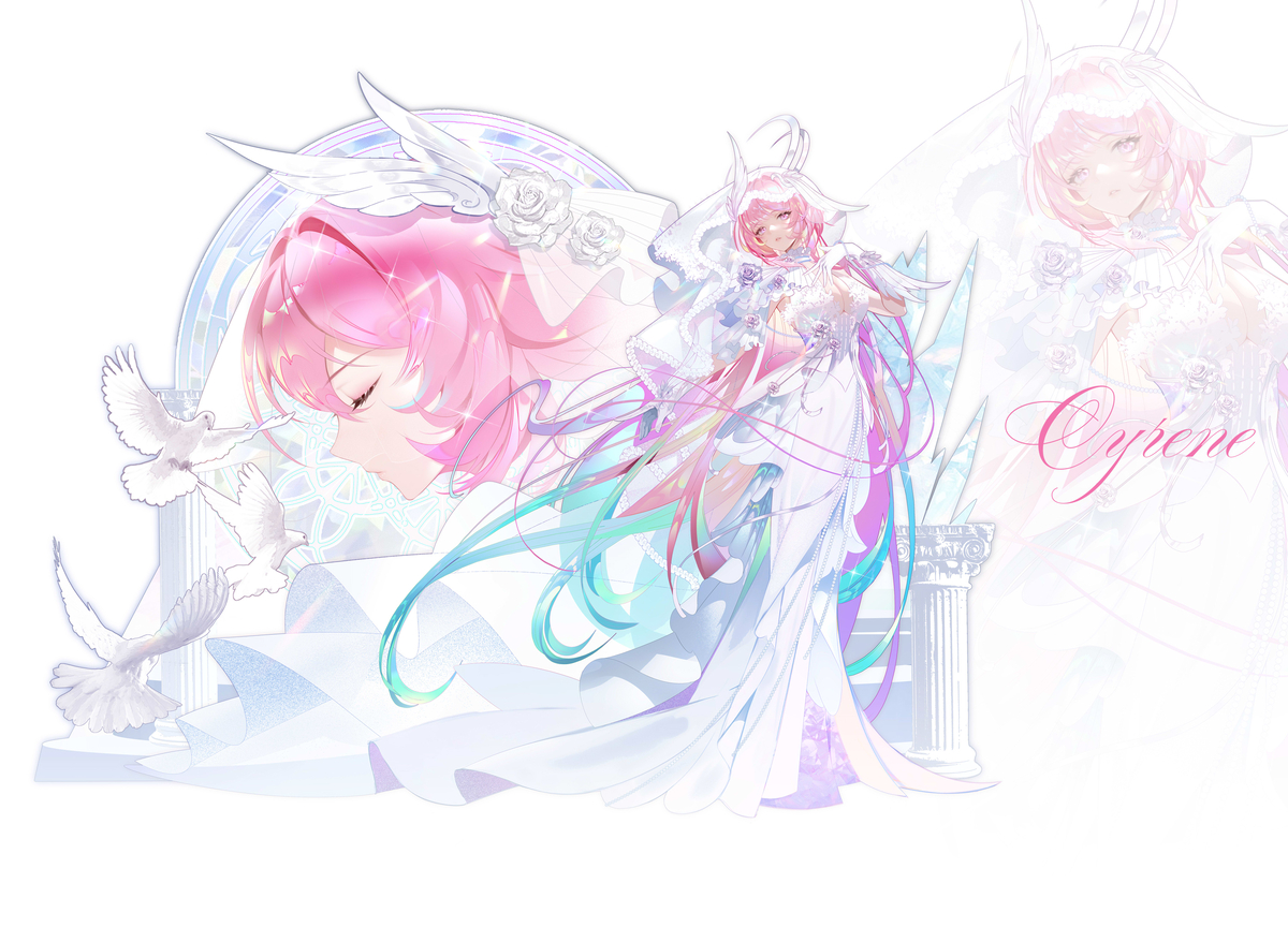 This is a pixiv picture whose title is 「昔涟」——花嫁.