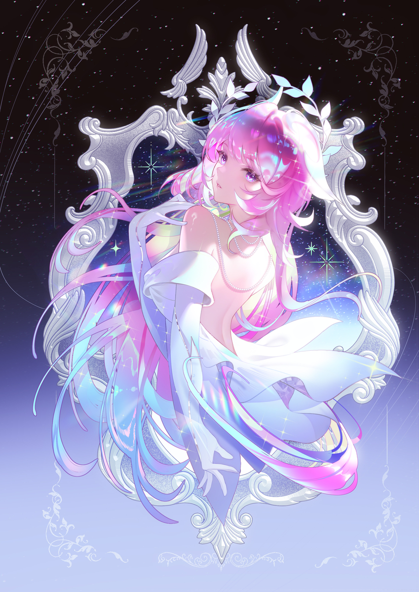 This is a pixiv picture whose title is 昔涟.