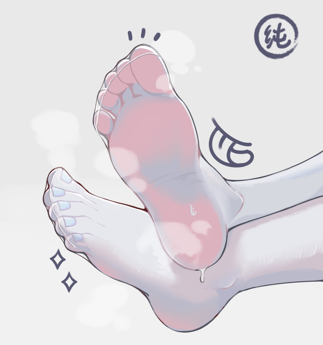 This is a pixiv picture whose title is 足道yummy(๑¯◡¯๑).