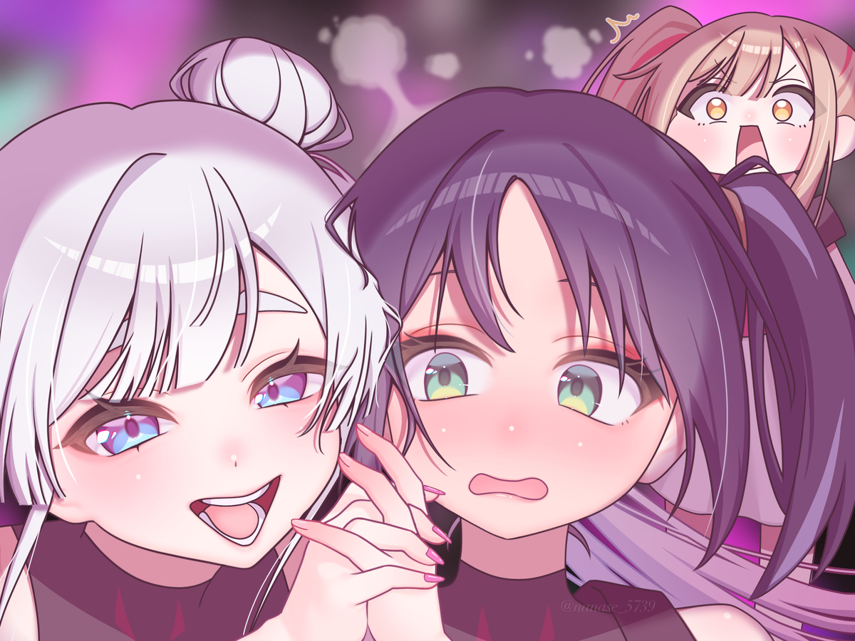This is a pixiv picture whose title is 『右手がお留守なのを なんとかして！』.